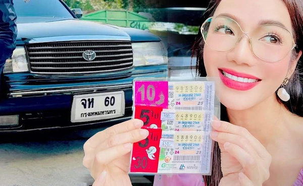 ตรวจหวยงวดนี้ แล้ว อ๋อม สกาวใจ ยิ้มหวาน! เลขเด็ด รถเก่าที่สะสมให้โชคชุดใหญ่