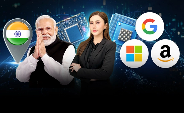  "อินเดีย" เนื้อหอมจัด บิ๊กเทคโนโลยีแห่ "ลงทุน" ประชากรพร้อมใช้งาน-ต้นทุนถูก