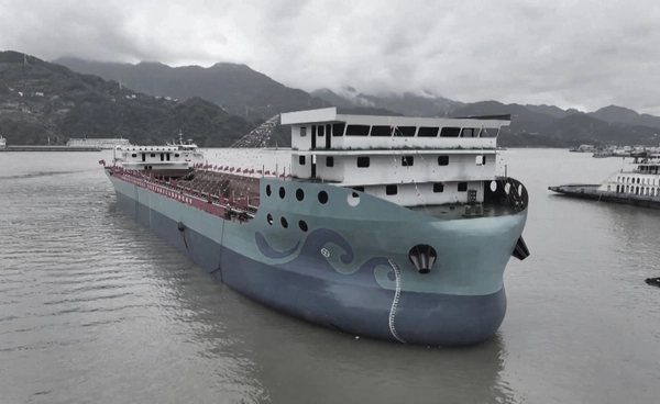 “จีน” เปิดตัวเรือสินค้า พลังงานไฟฟ้าลำแรกของโลก พลิกอุตสาหกรรมเดินเพื่อสิ่งแวดล้อม