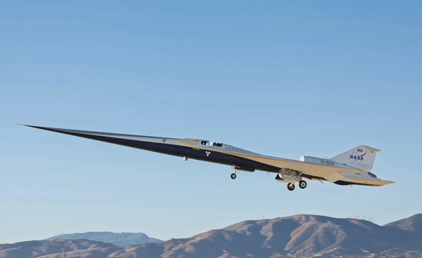 เครื่องบิน X-59 ทดสอบบินครั้งแรก เครื่องบินเจ็ทความเร็วเหนือเสียงที่ช่วยลดการเกิดเสียง Sonic Boom