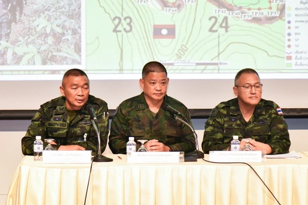 กต.บรรยายสรุปแก่คณะทูต ประณามกัมพูชาวางทุ่นระเบิดใหม่