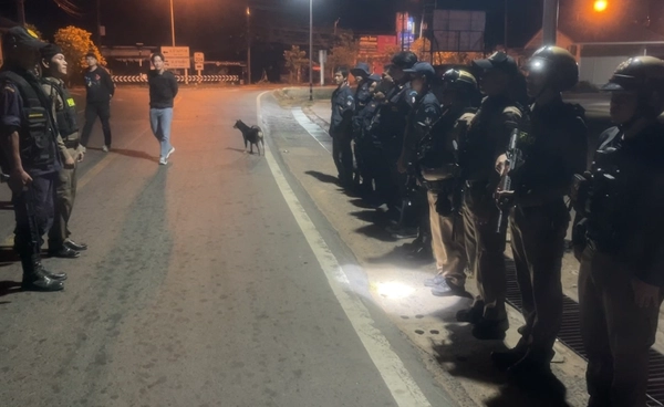 อ.พนมดงรัก เตือนโดรนพลีชีพเข้าพื้นที่ 