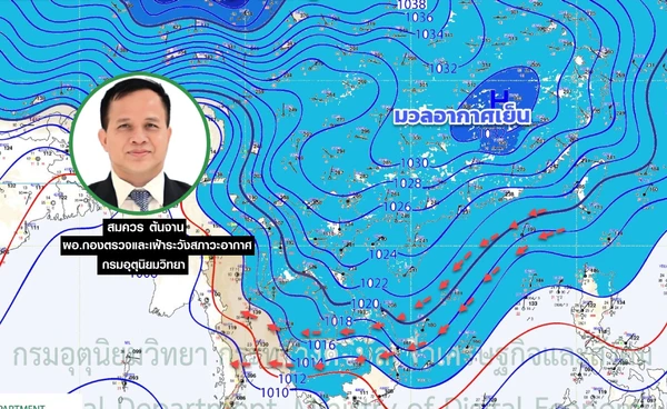 28-29 ม.ค. ลมแรง ฝุ่นคลาย คาดฤดูหนาวยังไม่สิ้นสุด 4-6 ก.พ. มีลมหนาวรอบใหม่