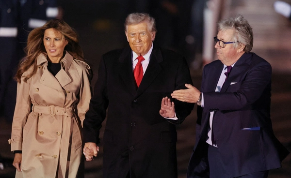 ทรัมป์-เมลาเนีย ถึงอังกฤษ เตรียมเข้าพบกษัตริย์ชาลส์ พร้อมพิธีต้อนรับอย่างยิ่งใหญ่