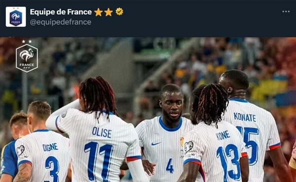 ฝรั่งเศสคว้าชัยเหนือยูเครน 2-0 โอลิเซ่, เอ็มบั๊ปเป้ ซัดคนละประตู