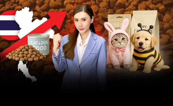 ไทยขึ้นเบอร์ 2 โลก ส่งออก "อาหารหมา-แมว" เกรดพรีเมียมมาแรง 