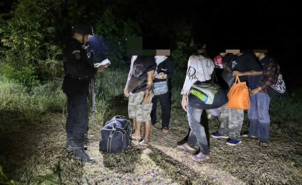 กองทัพบก ตรวจพบชาวกัมพูชาลักลอบเข้าเมืองผิดกฎหมายอย่างต่อเนื่อง