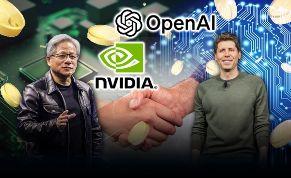 สู้ศึก! "Nvidia" ทุ่ม 100,000 ล้านดอลลาร์ ลงทุน OpenAI