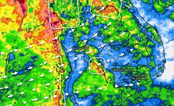 พยากรณ์อากาศ 7 วันข้างหน้า ไทยตอนบนระวังฝนตกหนัก ระวังน้ำท่วม - น้ำป่าไหลหลาก