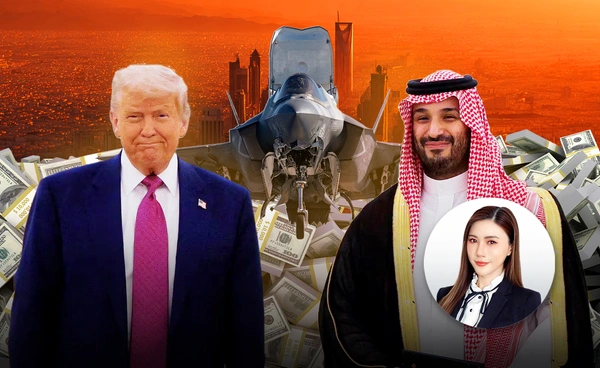 "ทรัมป์" ยอดนักขาย ปิดดีล "เจ้าชายซาอุฯ" ลงทุน 1 ล้านล้านดอลลาร์ ปั้นดาต้าฮับ-ขายเครื่องบินรบ  