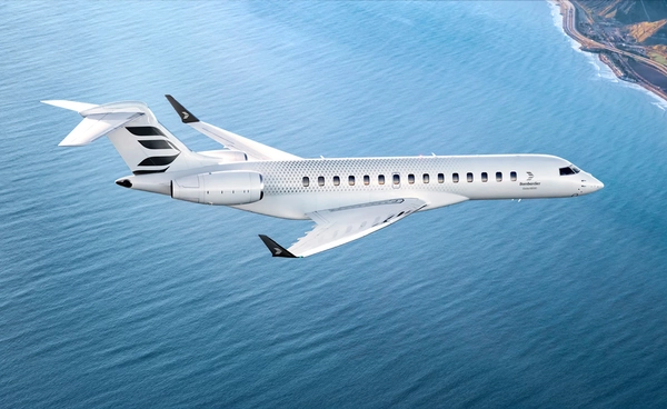 เครื่องบินเจ็ตส่วนตัว Bombardier Global 8000 ทำสถิติใหม่บินเร็วสุดในโลก 0.95 มัค !