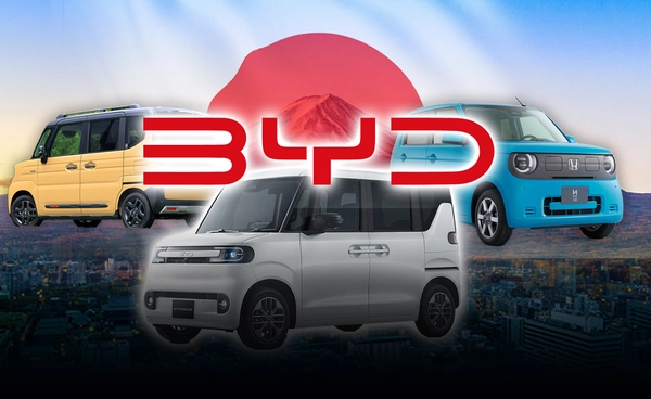 ญี่ปุ่นวิตก! "BYD" ส่งมินิ EV เปลี่ยนเกมเจาะตลาดญี่ปุ่น