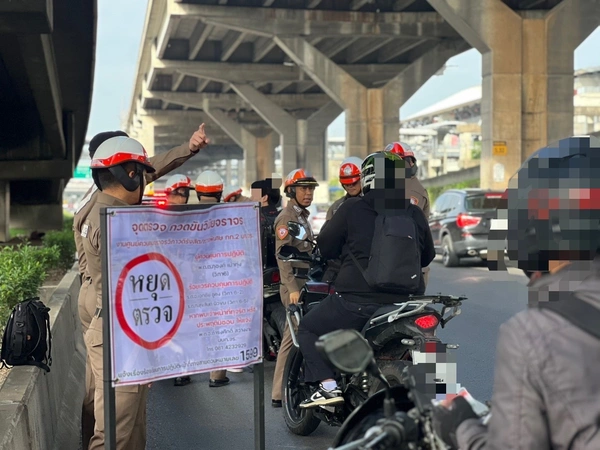 บก.จร. ขับเคลื่อน“วิภาวดีโมเดล” กวดขัน-สร้างวินัยจราจร