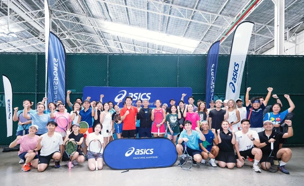 ASICS จัดกิจกรรม Tennis Clinic-US Open