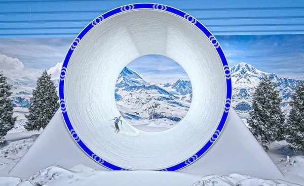 ปฏิวัติวงการสกี ! Snow Tunnel “ลานสกี” วงล้อยักษ์ จากออสเตรเลีย เล่นได้ไม่รู้จบ