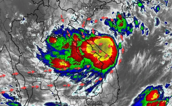 “พายุดีเปรสชัน” ทวีกำลังแรงขึ้นเป็นพายุโซนร้อน “หนองฟ้า” แล้ว ไทยเจอฝนถล่มหลายจังหวัด