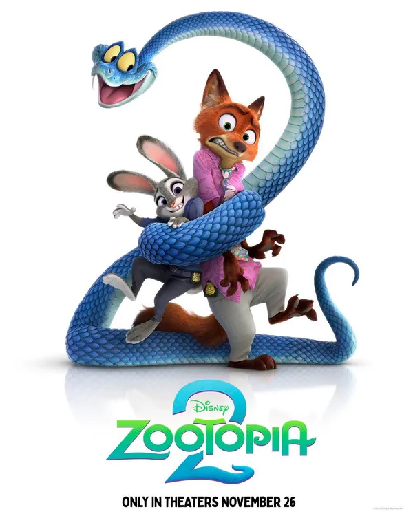 Zootopia 2 poster  