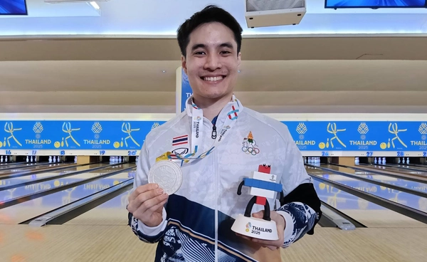 ณภัทร ได้เหรียญเงิน โบว์ลิ่งซีเกมส์ 2025