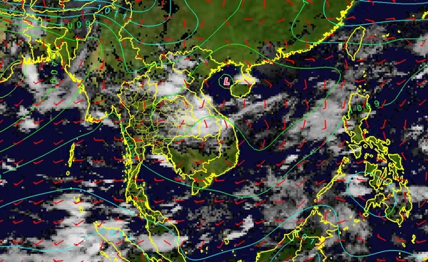 ทั่วไทยยังมีฝน  ภาคใต้ฝั่งอันดามันระวังฝนตกหนัก