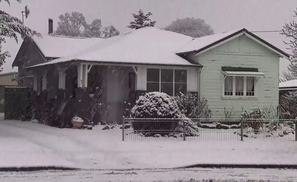 “ออสเตรเลีย” เผชิญหิมะตกหนัก