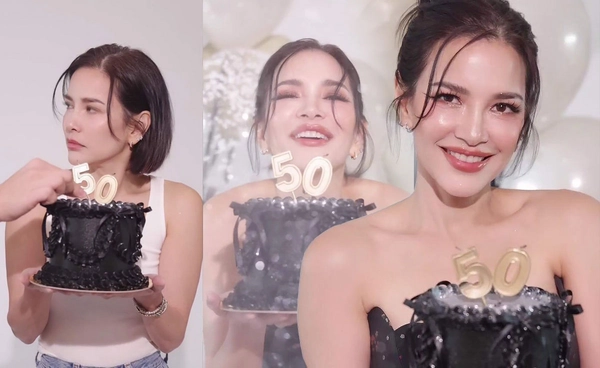 ครั้งแรก! อ้อม พิยดา ทำคลิปฉลองวันเกิด ให้รู้กันไป จะเป็นคนอายุ 50 ที่สุขที่สุด