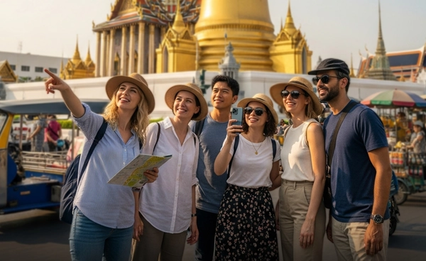 ต่างชาติแห่เที่ยวไทย  10 เดือน พุ่ง 26.8 ล้านคน โกยรายได้ 1.24 ล้านลบ.