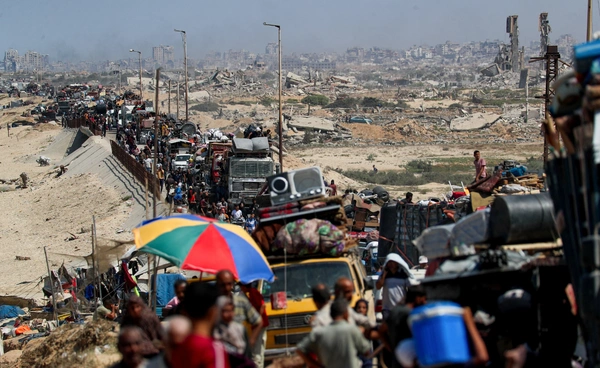 อิสราเอลโปรยใบปลิวสั่งอพยพในกาซาเพิ่ม หลังเริ่มปฏิบัติการภาคพื้นเต็มขั้น