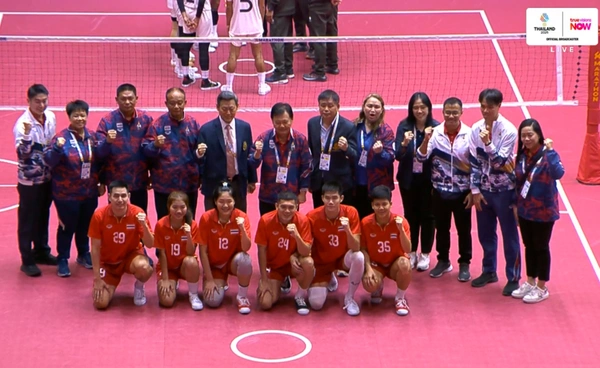 ตะกร้อไทยสร้างประวัติศาสตร์!   ซิวทองแรก 4 คนผสม ซีเกมส์ฯ