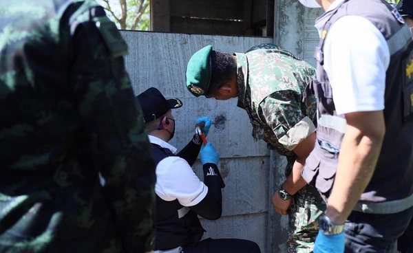 AOT-TH ลงพื้นที่สระแก้ว ตรวจบังกอร์ฝ่ายถูกยิงเสียหายจากฝั่งกัมพูชา