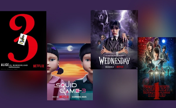 ปักรอซีรีส์ Netflix เรื่องดังเตรียมฉายปี 2025 นี้ : Alice in Borderland 3, Squid Game 3, Wednesday 2, Stranger Things 5