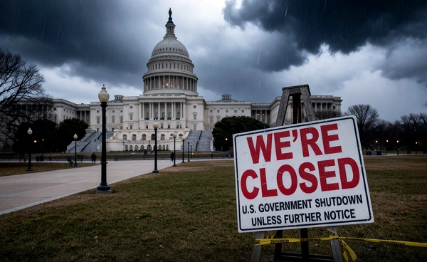 ครั้งแรกรอบ 7 ปี สหรัฐฯถูก"ชัตดาวน์" หน่วยงานรัฐบาลหยุดทำงานไม่มีกำหนด 