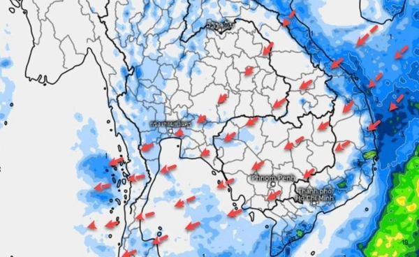 เตือน 25-28 ธ.ค. มรสุมแรง  ภาคใต้ฝนตกหนักมาก  ไทยตอนบนเย็นลง 1-4 องศาฯ