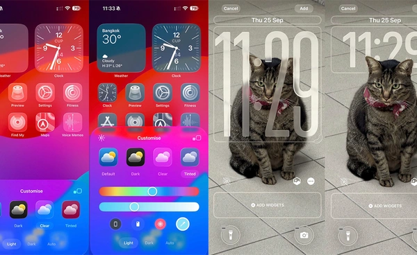 How to ปรับแต่ง iPhone ด้วย Liquid Glass บน iOS 26 เปลี่ยนโฉม iPhone ให้น่าใช้กว่าเดิม