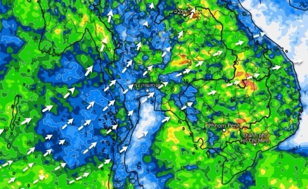 ฝนตกหนักทั้งสัปดาห์  เหนือ อีสาน ตะวันออก ใต้  ระวังน้ำท่วมฉับพลัน    