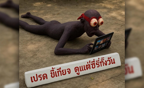 เปิดที่มา “ไวรัลเปรตขี้เกียจ” มีมแฝงคติธรรม ล้อเลียนชีวิตคนยุคใหม่ผ่าน AI 