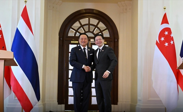 "ไทย-สิงคโปร์" จับมือ สู้สแกมเมอร์ หนุนมั่นคงทางอาหาร เศรษฐกิจสีเขียว ดิจิทัล 