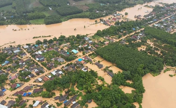 เปิดภาพมุมสูง "น้ำท่วมเชียงราย" กระทบประชาชน 4,405 ครัวเรือน