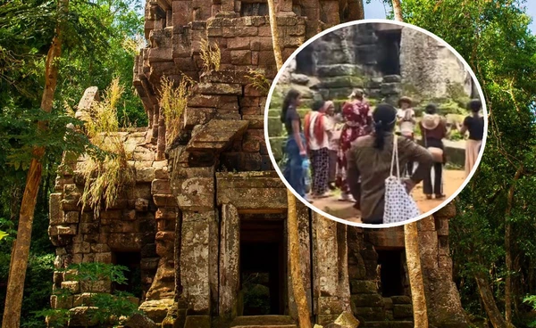 กองทัพบก ชี้แจงนักท่องเที่ยวกัมพูชาทำกิจกรรมในพื้นที่ "ปราสาทตาควาย"