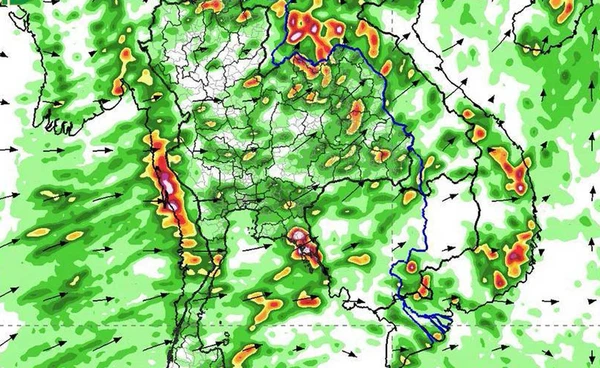 สภาพอากาศ 9-11 ก.ย. 2568 รับมือฝนตกต่อเนื่อง เสี่ยงน้ำท่วมขัง-ชุมชนเมืองน้ำรอระบาย
