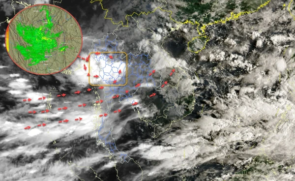 อุตุฯ เตือน 31 ส.ค.-7 ก.ย. เหนือ-อีสาน ฝนตกหนัก