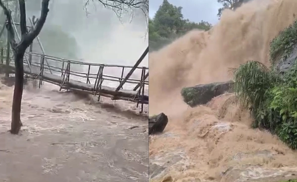 ปิดน้ำตกผาดอกเสี้ยว น้ำป่าทะลักดอยอินทนนท์ เตือนพื้นที่ใกล้เคียงเฝ้าระวัง