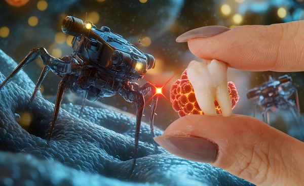 นาโนบอทที่ช่วยรักษาอาการเสียวฟันได้โดยไม่ต้องพึ่งหมอฟัน