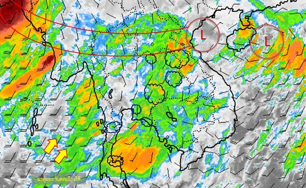 ต้นมิ.ย.ฝนลดลง ยกเว้นภาคใต้ระวังฝนตกหนัก 8-13 มิ.ย.มีฝนเพิ่มขึ้นอีกครั้ง