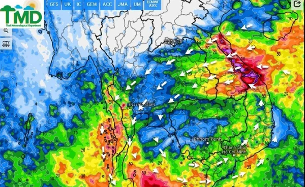 เตือนอากาศแปรปรวน ฝนตกหนักทั่วไทย 29 ต.ค.-3 พ.ย.