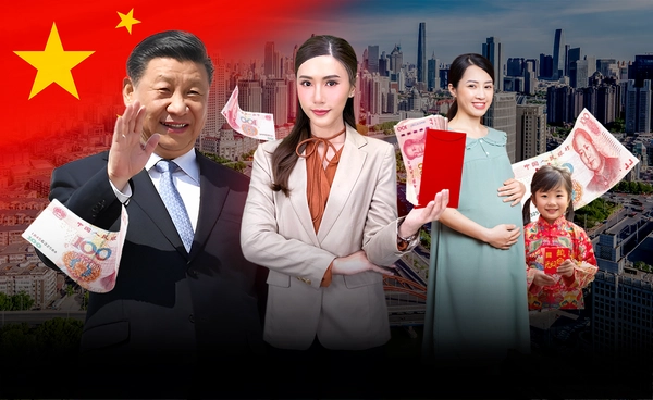 จีนแจกเงินหมื่น ช่วยค่าเลี้ยงลูก 3 ปี หวังเพิ่มประชากร 