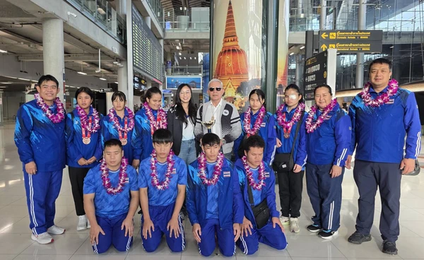 “อำนวย กลิ่นอยู่” ร่วมยินดีทีมยูโดคนตาบอดไทย คว้า 3 เหรียญ ครองอันดับ 3 เอเชีย