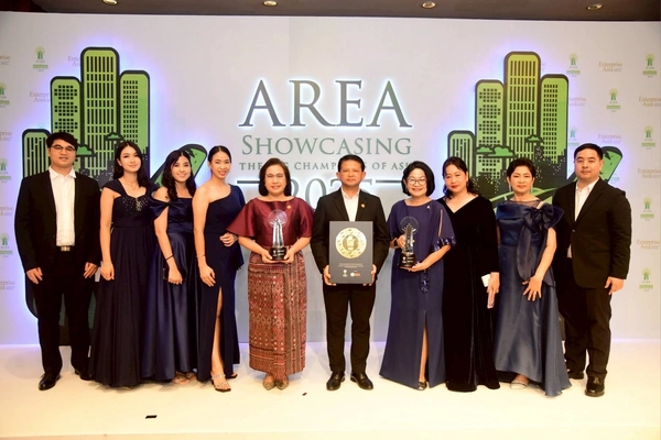 MEA หนึ่งในสององค์กรจากประเทศไทย ที่ได้รับรางวัล Gold Emblem of Sustainability จากเวที AREA 2025