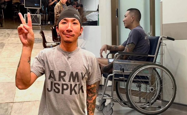 ส่งกำลังใจ แจ๊ส ชวนชื่น เกิดอุบัติเหตุหกล้ม ขาชาจนต้องนั่งวีลแชร์