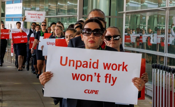 แอร์แคนาดาเตรียมยกเลิกเที่ยวบินกว่า 700 เที่ยว รับมือพนักงานประท้วง