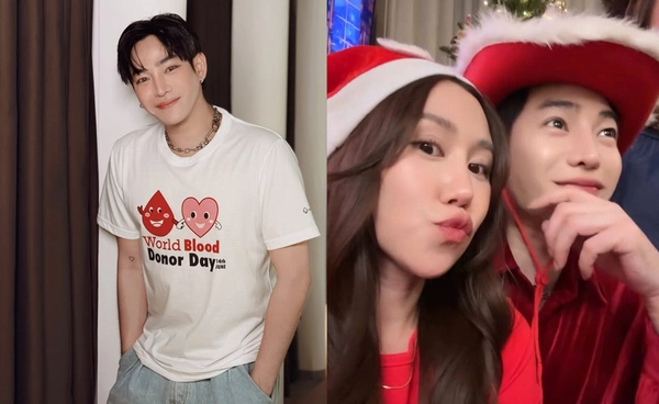 "นุช" ใจชื้น "เป๊ก ผลิตโชค"  กลับมาปรากฏตัวอีกครั้งกลางปาร์ตี้คริสต์มาสกับเพื่อนสนิท